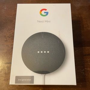 Google “nest speaker”